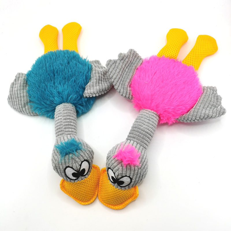Üç Squeakers Peluş Oyuncak Ördek
